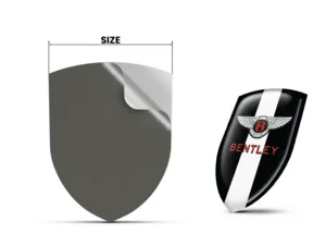 Bentley Harzaufkleber Custom Look Edle Dome Badges